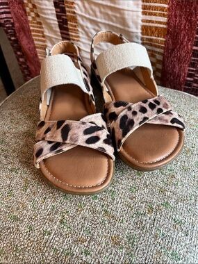 boc Natural Leopard Print Women’s Sandals